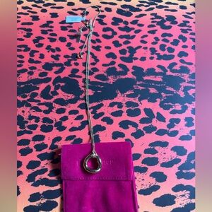 Hey Harper Gold Long Float Necklace waterproof jewelry New NWT